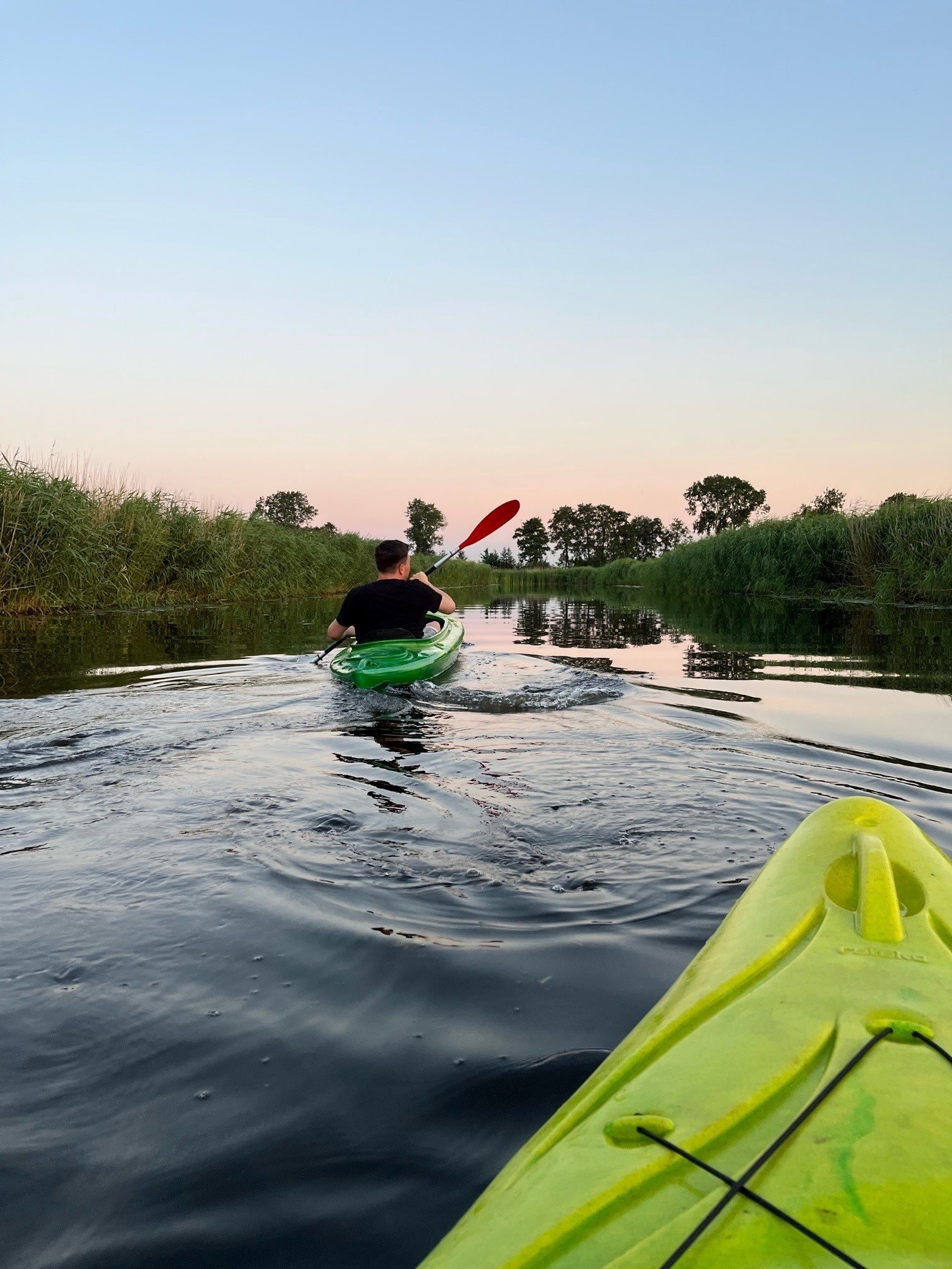Kano in de alblasserwaard
