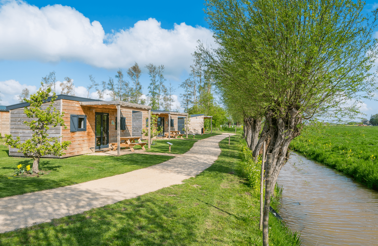 Polderlodge familie resort molenwaard