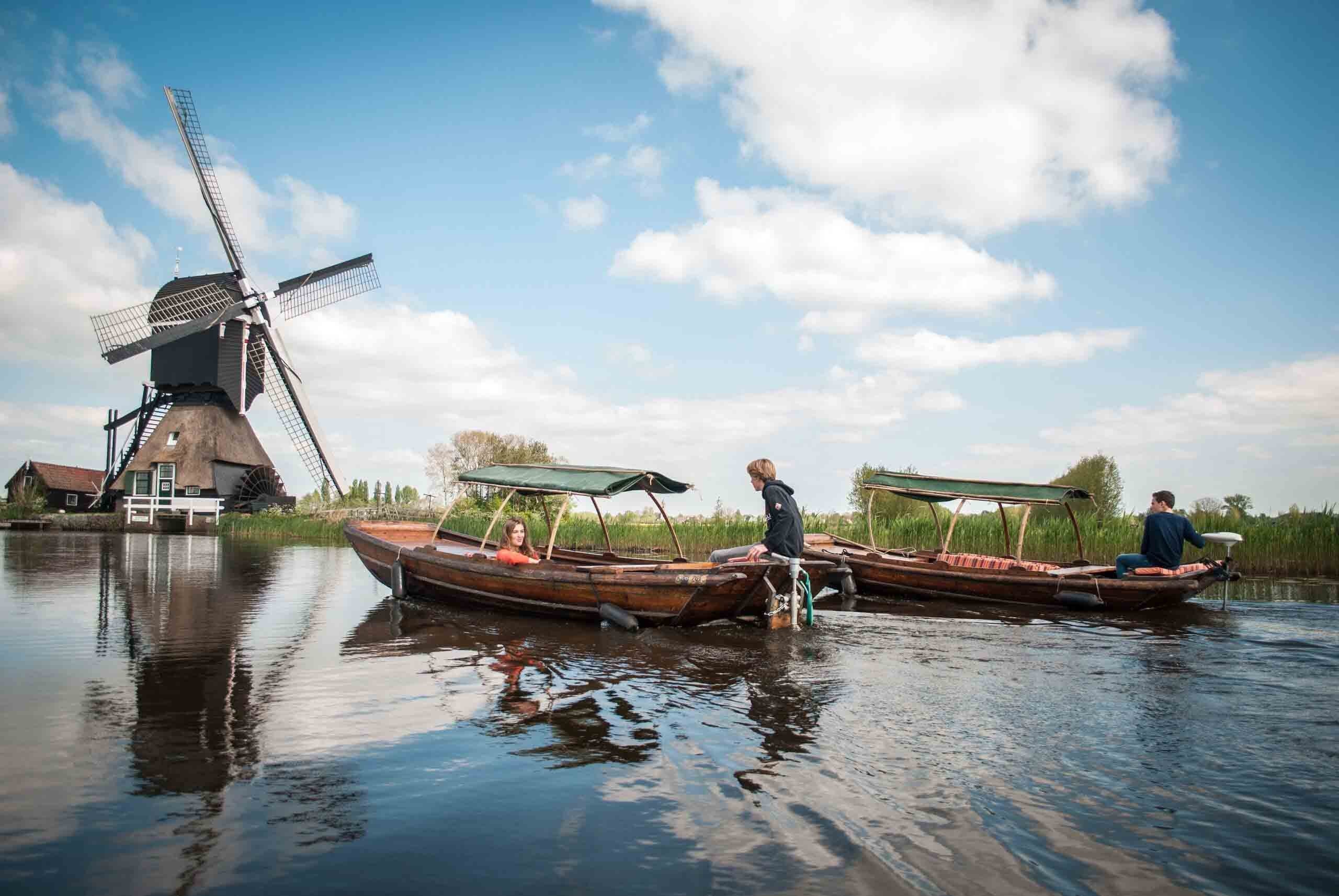 Varen met de Sampan