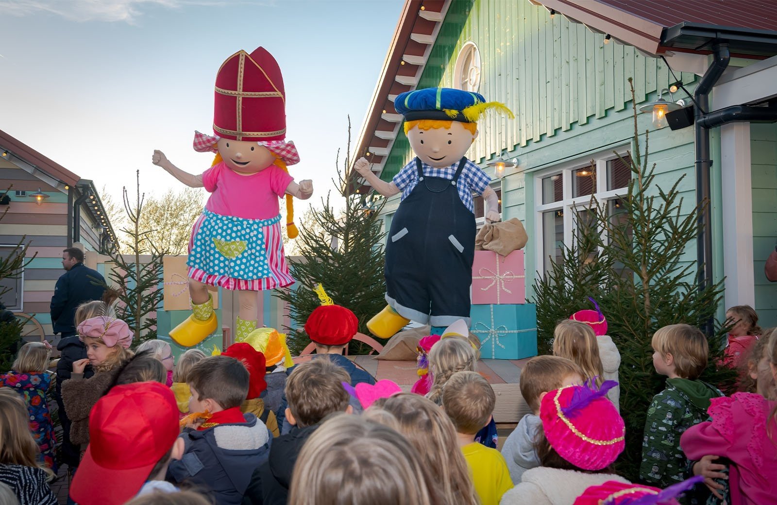Sinterklaas show fien en teun frm