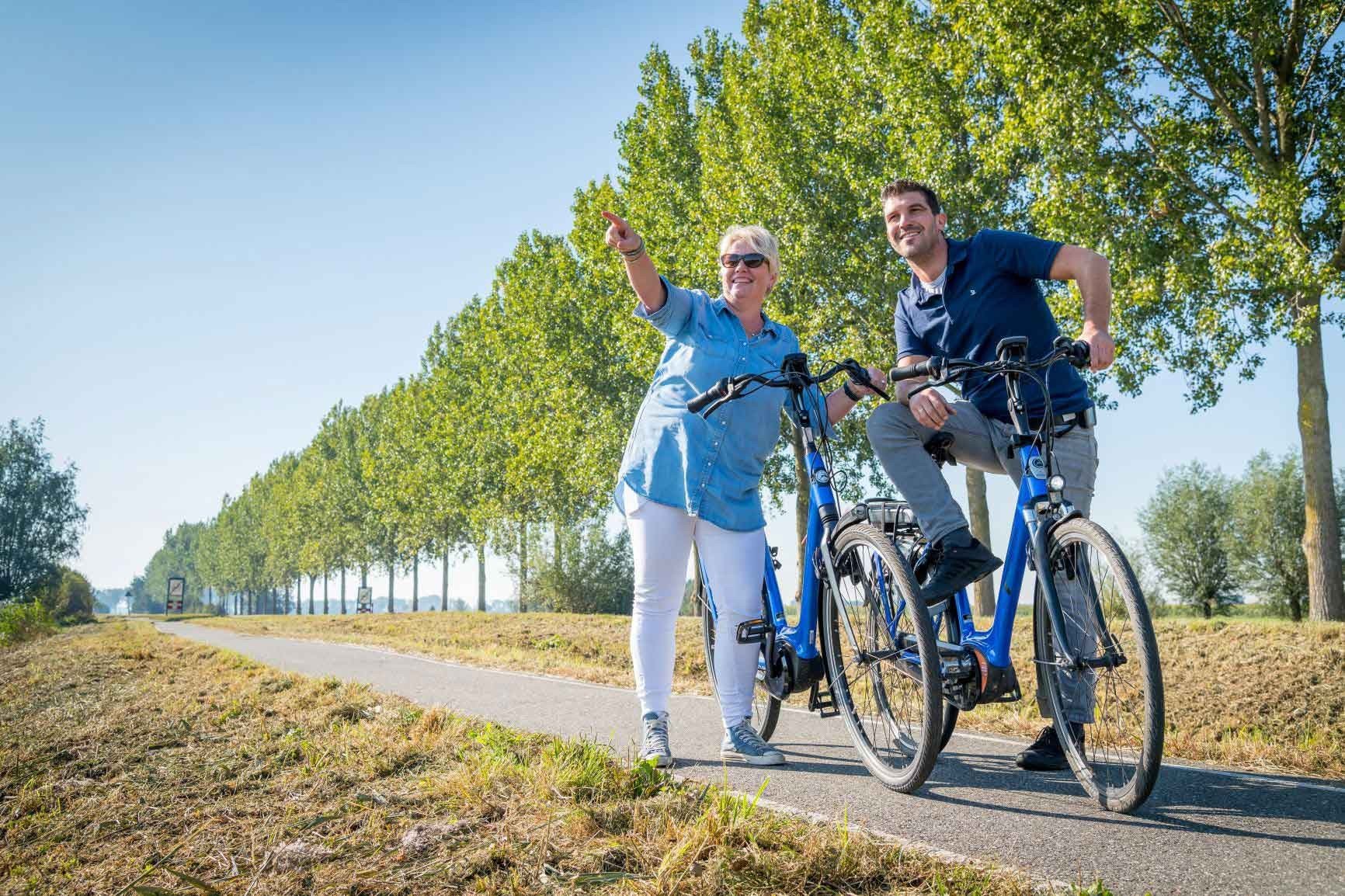 Wandel- en fietskaart